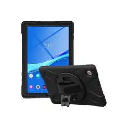 DLH - Coque de protection pour tablette - robuste - plastique - pour Lenovo Tab M10 HD (2nd Gen) ZA6W (DY-RC4471)_2